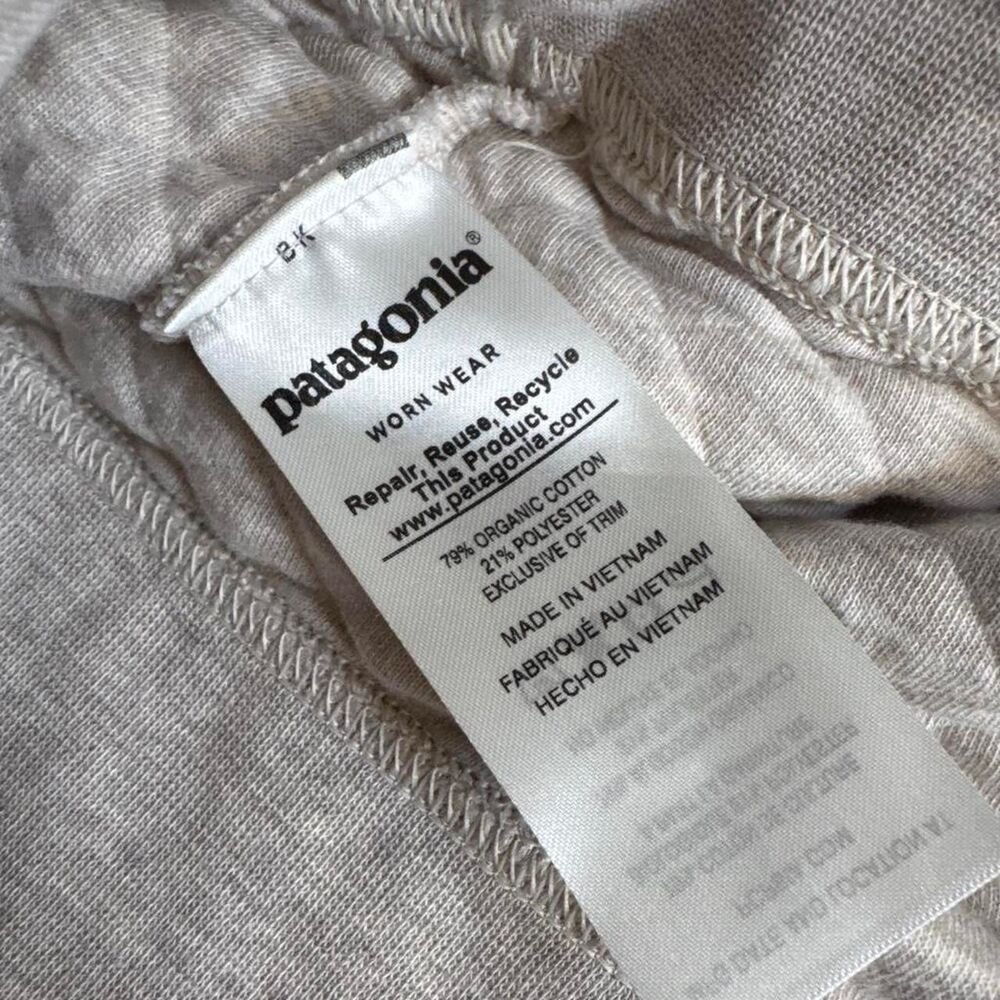 Patagonia Women's Organic Cotton Quilted Snap-T Pullover Sweatshirt L *sm stain* - Picture 7 of 7